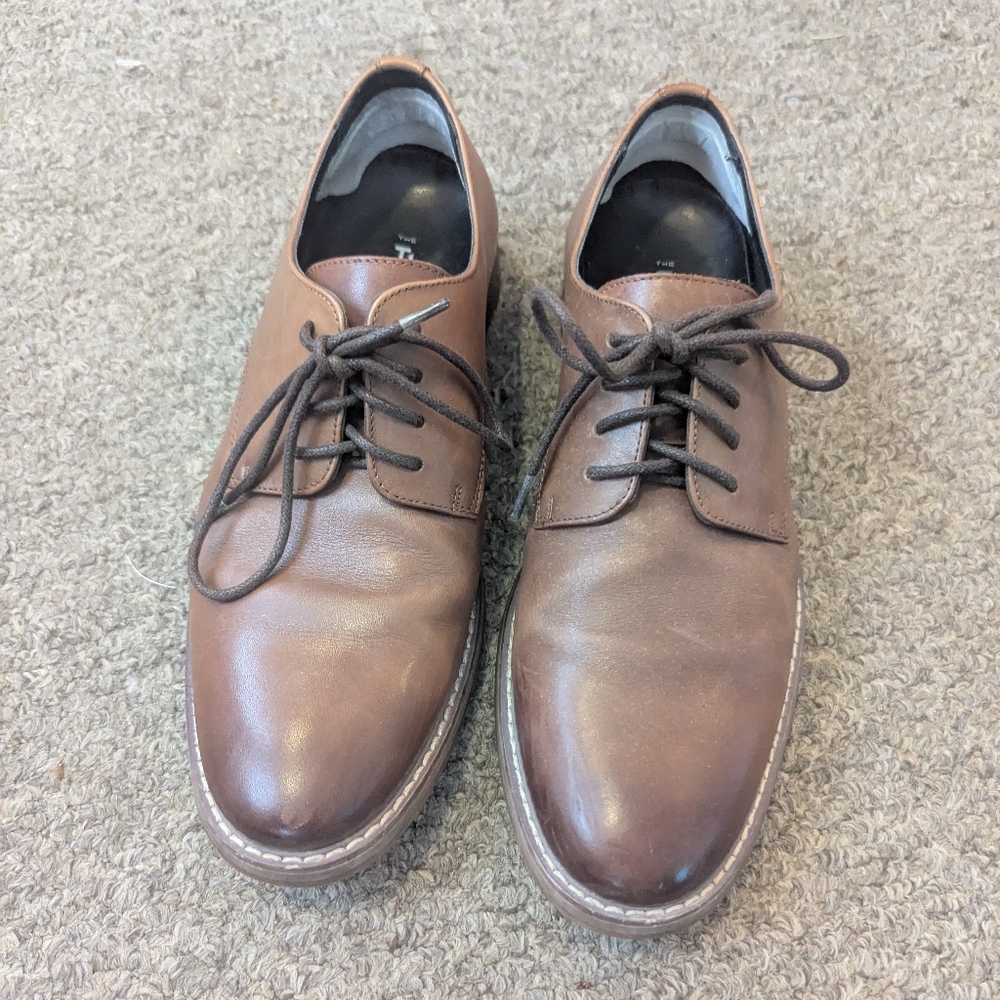 Men's Brown Leather Dress Shoe The Rail EU40